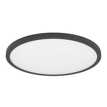 Plafoniera Moderna Sarsina-Z Alluminio Nero Luce Led Integrato 33,5W