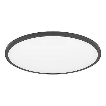 Plafoniera Moderna Sarsina-Z Alluminio Nero Luce Led Integrato 41W