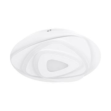 Plafoniera Contemporanea Palagiano Acciaio Bianco Luce Led Integrato 14,7W Plafoniera Contemporanea Palagiano Acciaio Bianco Luce Led Integrato 14,7W