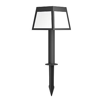 Luce Solare Picchetto Esterno Moderno Altilia Policarbonato Nero E Bianco Led Luce Solare Picchetto Esterno Moderno Altilia Policarbonato Nero E Bianco Led