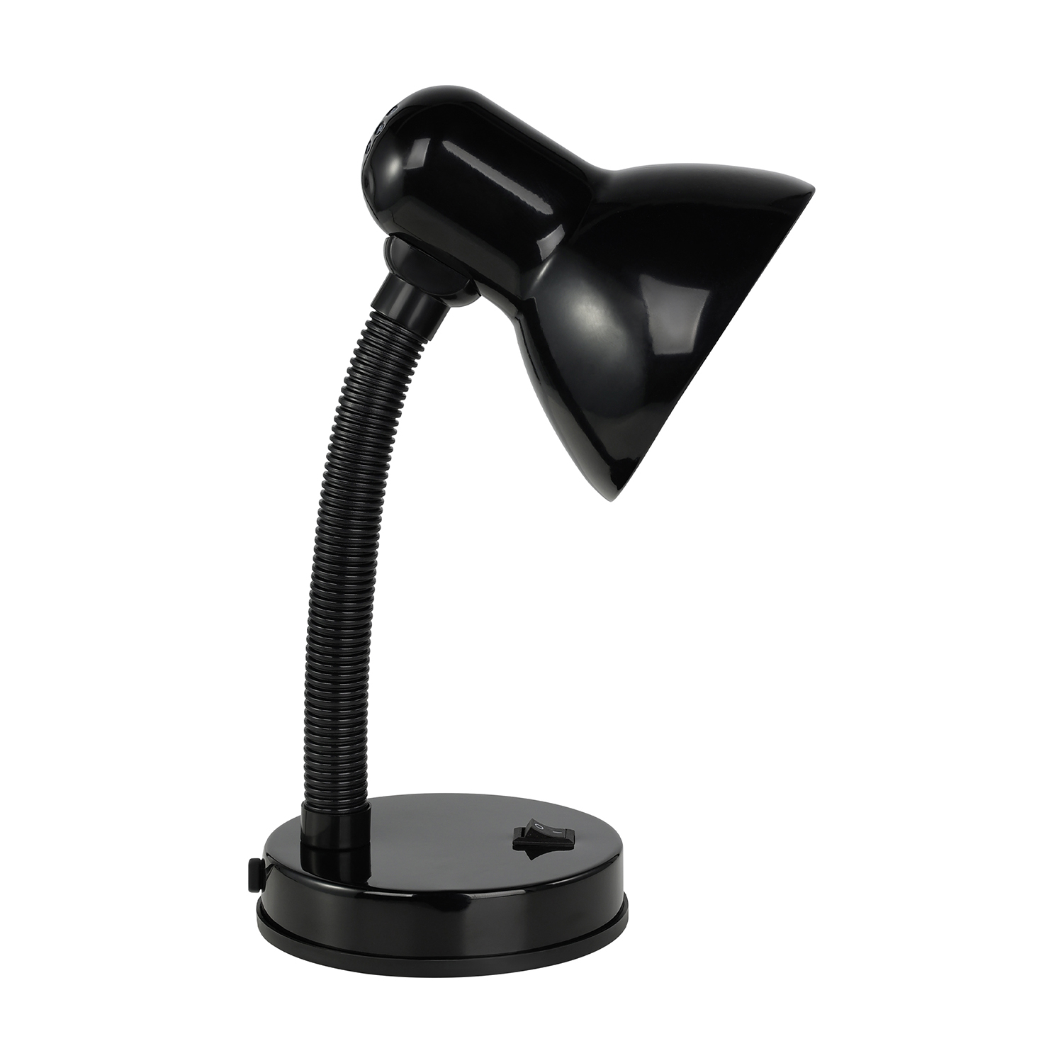 Lampada Da Tavolo Classico Basic Policarbonato Nero 1 Luce E27 9228