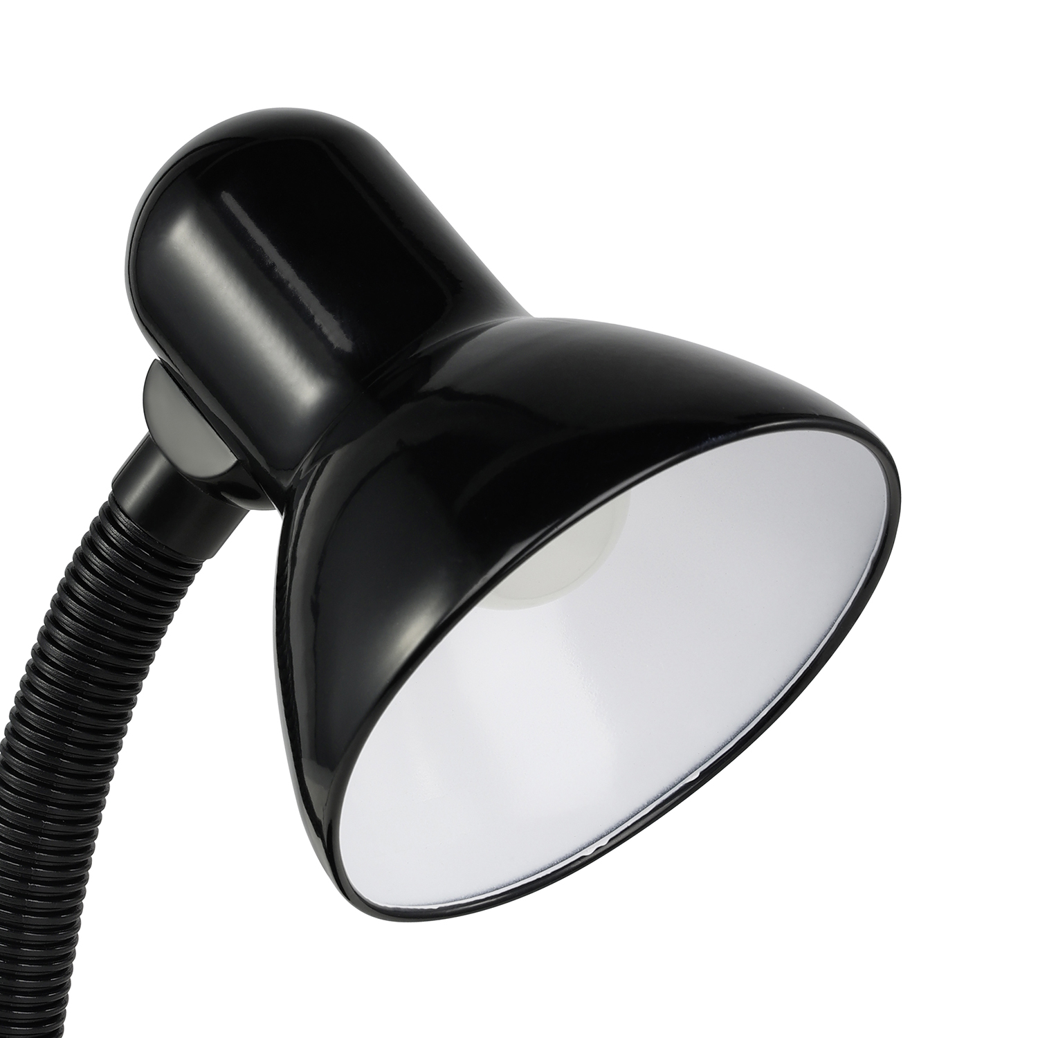 Lampada Da Tavolo Classico Basic Policarbonato Nero 1 Luce E27 9228
