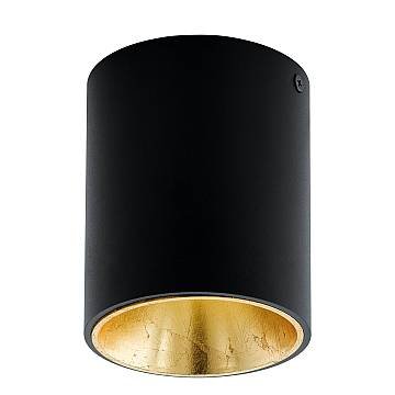 Plafoniera Minimal Polasso Alluminio Nero Led Integrato 3,3W Ip20 Plafoniera Minimal Polasso Alluminio Nero Led Integrato 3,3W Ip20