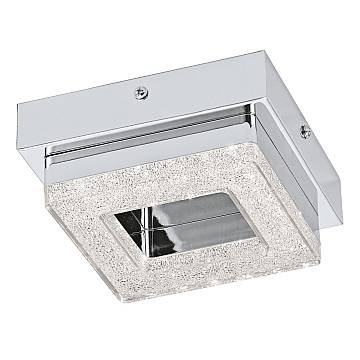 Plafoniera Moderna Fradelo Acciaio Cromo 1 Luce Led Integrato 3,2W Plafoniera Moderna Fradelo Acciaio Cromo 1 Luce Led Integrato 3,2W