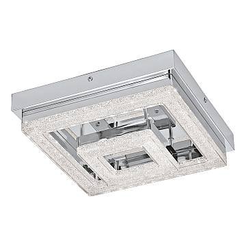 Plafoniera Moderna Fradelo Acciaio Cromo 1 Luce Led Integrato 2W Plafoniera Moderna Fradelo Acciaio Cromo 1 Luce Led Integrato 2W