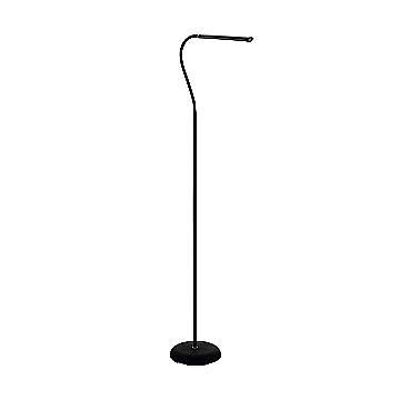 Piantana Moderna Laroa Policarbonato Nero Luce Led Integrato 4,2W