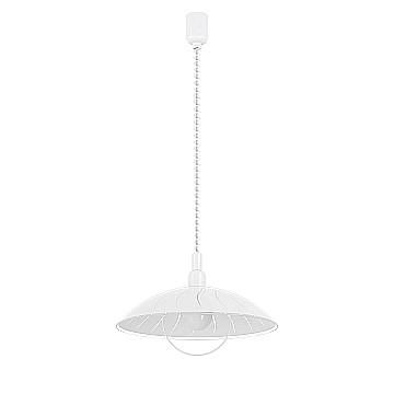 Lampadario A Sospensione Moderno Alvez Policarbonato Bianco Vetro 1 Luce E27 Lampadario A Sospensione Moderno Alvez Policarbonato Bianco Vetro 1 Luce E27
