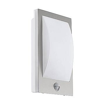 Applique Esterno Moderna Verres Acciaio Bianco Policarbonato E27 Applique Esterno Moderna Verres Acciaio Bianco Policarbonato E27