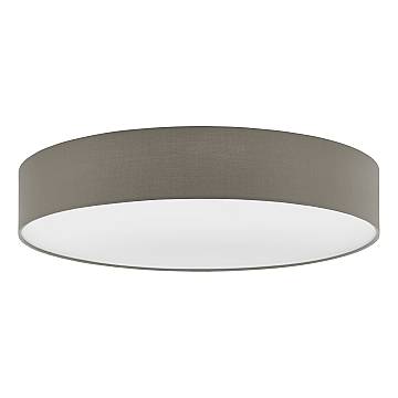 Plafoniera Moderna Pasteri Acciaio Bianco 5 Luci E27