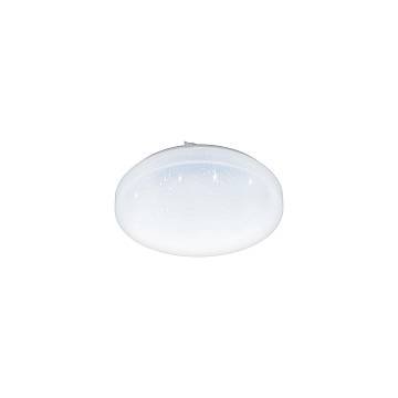 Plafoniera Moderna Frania-S Acciaio Bianco Led Integrato 10W Plafoniera Moderna Frania-S Acciaio Bianco Led Integrato 10W