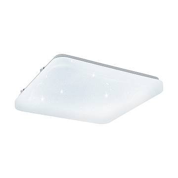 Plafoniera Moderna Frania-S Acciaio Bianco Luce Led Integrato 10W Plafoniera Moderna Frania-S Acciaio Bianco Luce Led Integrato 10W