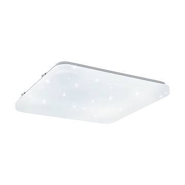Plafoniera Moderna Frania-S Acciaio Bianco Led Integrato 14,6W Plafoniera Moderna Frania-S Acciaio Bianco Led Integrato 14,6W