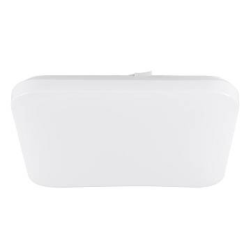 Plafoniera Moderna Frania Acciaio Bianco Luce Led Integrato 14,6W Plafoniera Moderna Frania Acciaio Bianco Luce Led Integrato 14,6W