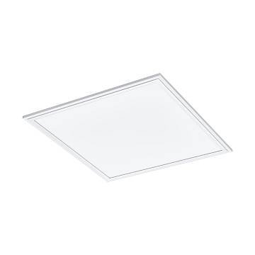 Plafoniera Moderna Salobrena-A Alluminio Bianco Luce Led Integrato 20W