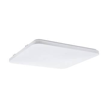 Plafoniera Moderna Frania Acciaio Bianco Luce Led Integrato 50W Ip20 Plafoniera Moderna Frania Acciaio Bianco Luce Led Integrato 50W Ip20
