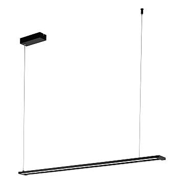 Lampadario A Sospensione Moderno Amontillado Alluminio Nero 2 Luci Led 13,5W Lampadario A Sospensione Moderno Amontillado Alluminio Nero 2 Luci Led 13,5W