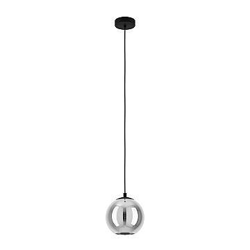 Lampadario Moderno Ariscani 1 Luce Acciaio Nero Lampadario Moderno Ariscani 1 Luce Acciaio Nero