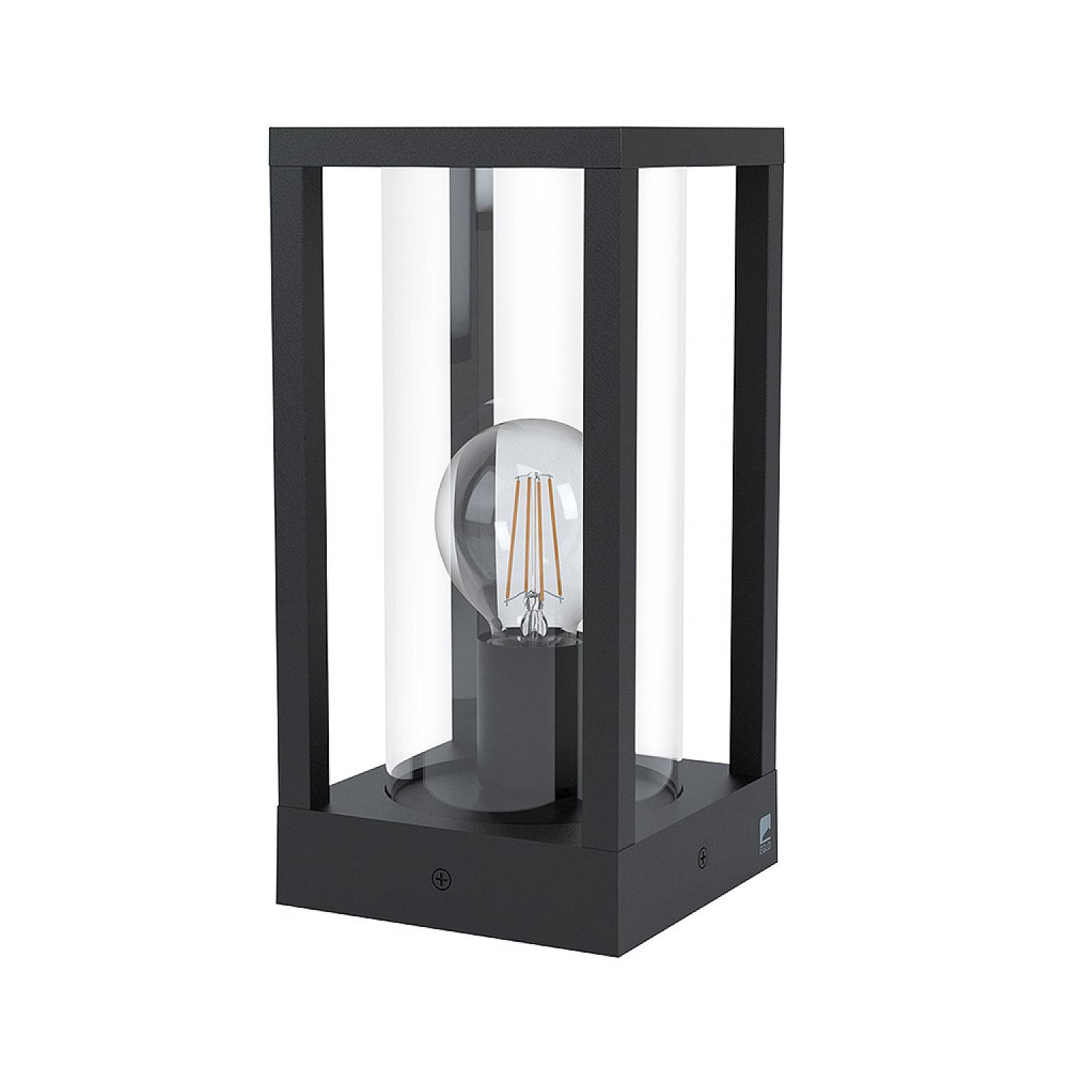 Piantana Esterno Contemporaneo Cascinetta Alluminio Nero E27 98714