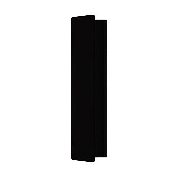 Applique Moderna Zubialde Alluminio Nero Luce Led Integrato 12W Applique Moderna Zubialde Alluminio Nero Luce Led Integrato 12W