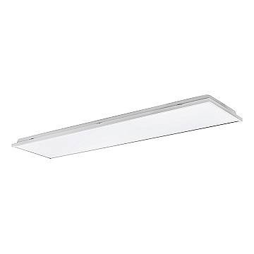 Plafoniera Contemporanea Urtebieta Acciaio Bianco Luce Led Integrato 32W
