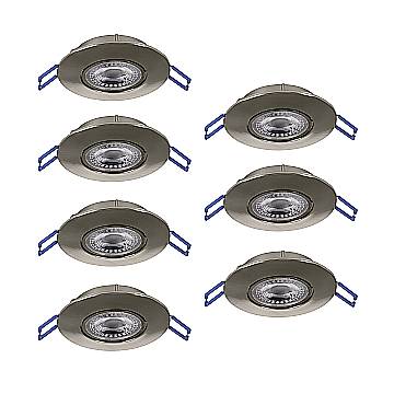 Faretto Incasso Moderno Gedrez Plastiche Grige Trasparente Led 4,9W 3640Lm Faretto Incasso Moderno Gedrez Plastiche Grige Trasparente Led 4,9W 3640Lm