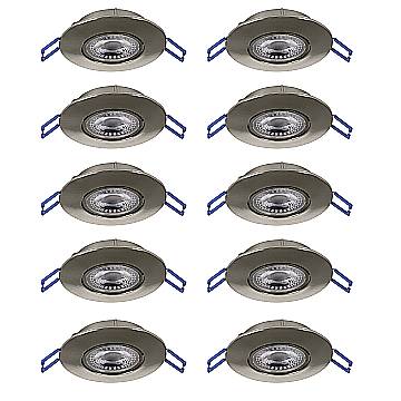 Faretto Incasso Moderno Gedrez Plastiche Grige Trasparente Led 4,9W 5200Lm Ip20 Faretto Incasso Moderno Gedrez Plastiche Grige Trasparente Led 4,9W 5200Lm Ip20