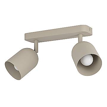 Faretti E Spot Moderno Tilston Acciaio Marrone 2 Luci E14 Ip20 Faretti E Spot Moderno Tilston Acciaio Marrone 2 Luci E14 Ip20