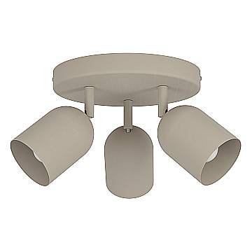 Faretti E Spot Moderno Tilston Acciaio Marrone 3 Luci E14 Ip20 Faretti E Spot Moderno Tilston Acciaio Marrone 3 Luci E14 Ip20