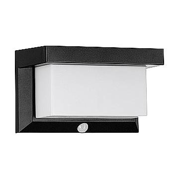 Esterno Solare Moderno Utrera Plastiche Nere Bianco 2 Luci Led 30,12W 800Lm Ip44 Esterno Solare Moderno Utrera Plastiche Nere Bianco 2 Luci Led 30,12W 800Lm Ip44