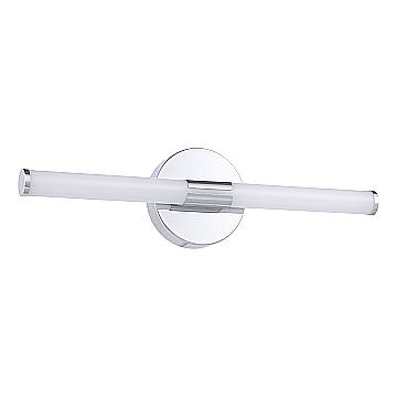 Quadri E Specchi Ramola Acciaio Cromo Plastiche Bianche Led 7,5W 850Lm Ip44