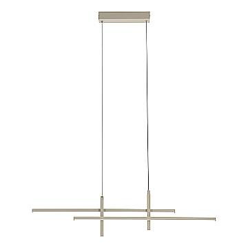 Sospensione Moderna Trepiliano Alluminio Marrone Led 20W 2500Lm Ip20 Sospensione Moderna Trepiliano Alluminio Marrone Led 20W 2500Lm Ip20