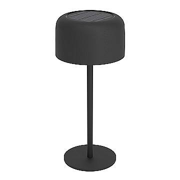 Esterno Lampade Ricaricabili Moderno Roccanova Acciaio Nero Led 2,8W 270Lm Ip44