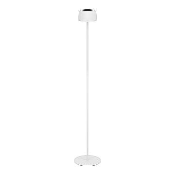 Lampada Ricaricabile Moderna Roccanova-L Acciaio Bianco Led 2,8W 270Lm Ip44