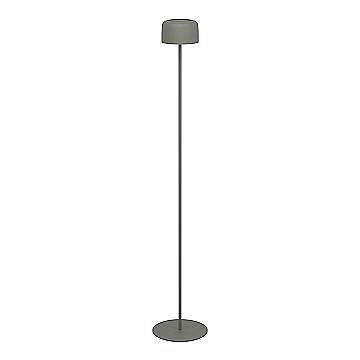 Lampada Ricaricabile Moderna Roccanova-L Acciaio Verde Led 2,8W 270Lm Ip44