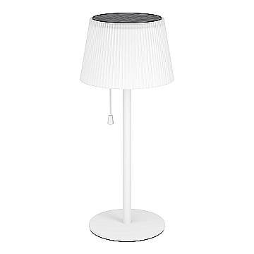 Lampada Ricaricabile Moderna Scordiano Acciaio Bianco Led 2,3W 220Lm Ip44