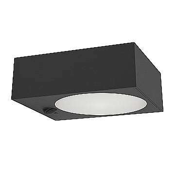 Esterno Solare Moderno Darfano Plastiche Nere Led 6,5W 934Lm Ip54 Esterno Solare Moderno Darfano Plastiche Nere Led 6,5W 934Lm Ip54