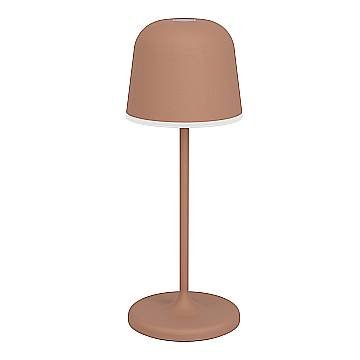 Lampada Ricaricabile Moderna Mannera-S Acciaio Arancione Led 1,8W 170Lm Ip54