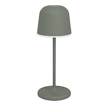 Lampada Ricaricabile Moderna Mannera-S Acciaio Verde Led 1,8W 170Lm Ip54