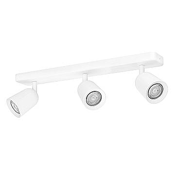 Faretti E Spot Moderno Camaldoli Acciaio Bianco 3 Luci Gu10 Ip20 Faretti E Spot Moderno Camaldoli Acciaio Bianco 3 Luci Gu10 Ip20