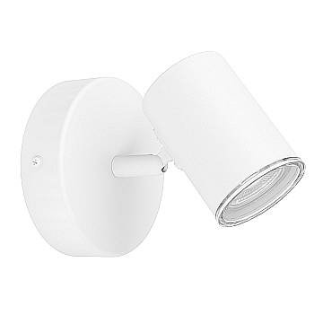 Faretti E Spot Moderno Consuma 1 Acciaio Bianco 1 Luce Gu10 Ip44 Faretti E Spot Moderno Consuma 1 Acciaio Bianco 1 Luce Gu10 Ip44