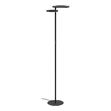 Piantana Minimal Castelpoto 1 Acciaio Nero 2 Luci Led 28W 1850+1300Lm Ip20 Piantana Minimal Castelpoto 1 Acciaio Nero 2 Luci Led 28W 1850+1300Lm Ip20