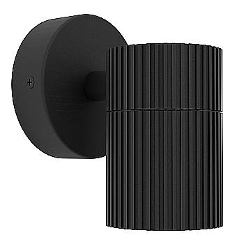 Applique Esterno Moderno Tomelloso Alluminio Nero Trasparente 1 Luce Gu10 Ip44 Applique Esterno Moderno Tomelloso Alluminio Nero Trasparente 1 Luce Gu10 Ip44