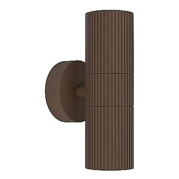 Applique Esterno Tomelloso Alluminio Ruggine Trasparente 2 Luci Gu10 Ip44 Applique Esterno Tomelloso Alluminio Ruggine Trasparente 2 Luci Gu10 Ip44