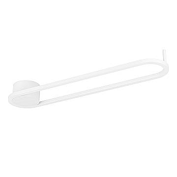 Plafoniera Moderna Collecorvino Alluminio Bianco Plastica Led 24W 2400Lm Ip20