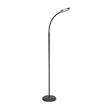 Piantana Industrial Minimal Lauro Plastiche Nere Led 5,5W 600Lm Ip20