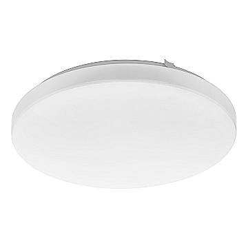 Plafoniera Moderna Frania-Z Acciaio Bianco Plastica Led 15W Ip20