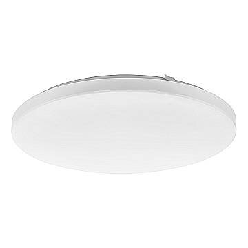 Plafoniera Moderna Frania-Z Acciaio Bianco Plastica Led 24W Ip20