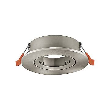 Faretto Incasso Moderno Barranco Gu10 Plastiche Grige 1 Luce Gu10 Ip20
