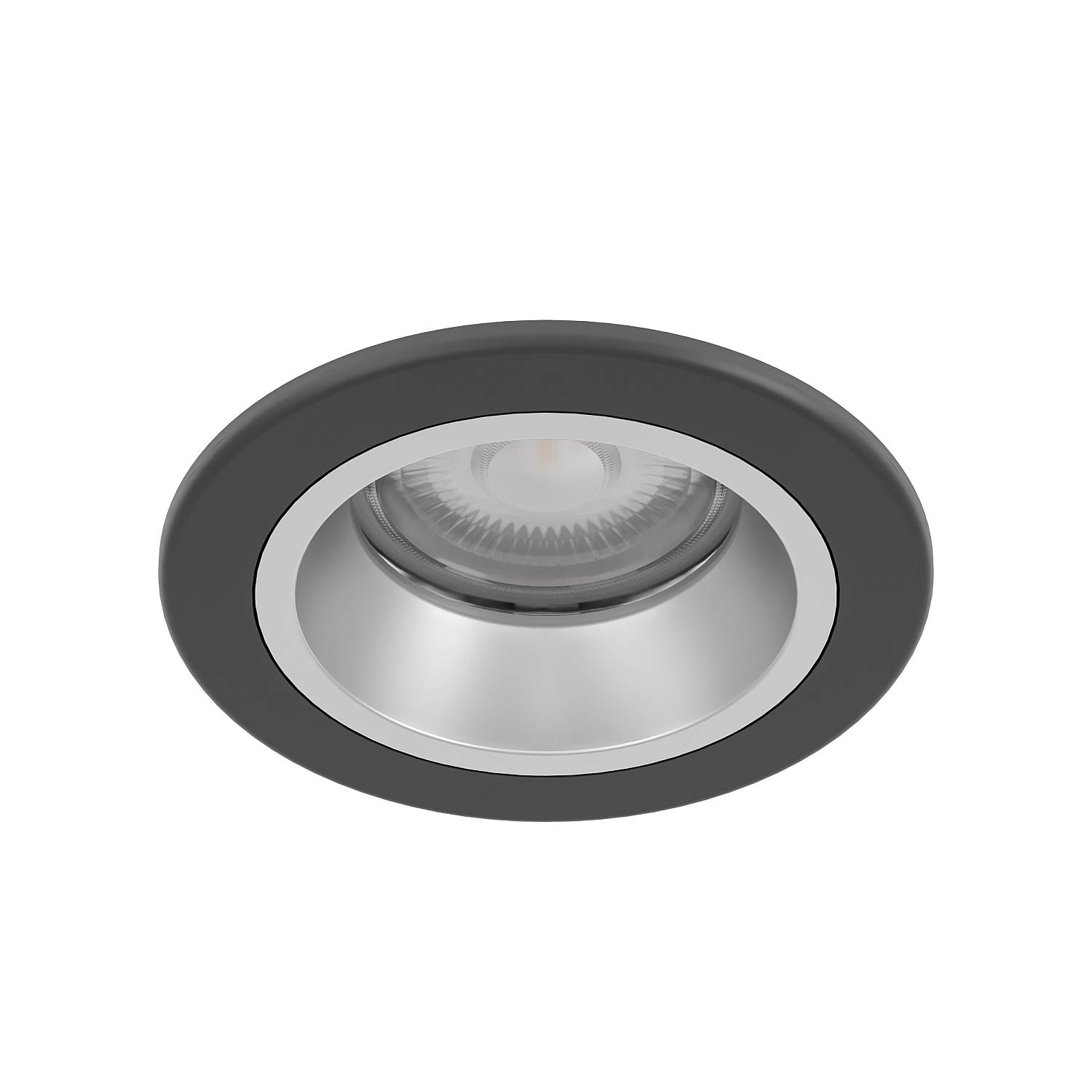 Faretto Incasso Moderno Yebra Plastiche Nere Led 4,8W 450Lm Ip44 902296