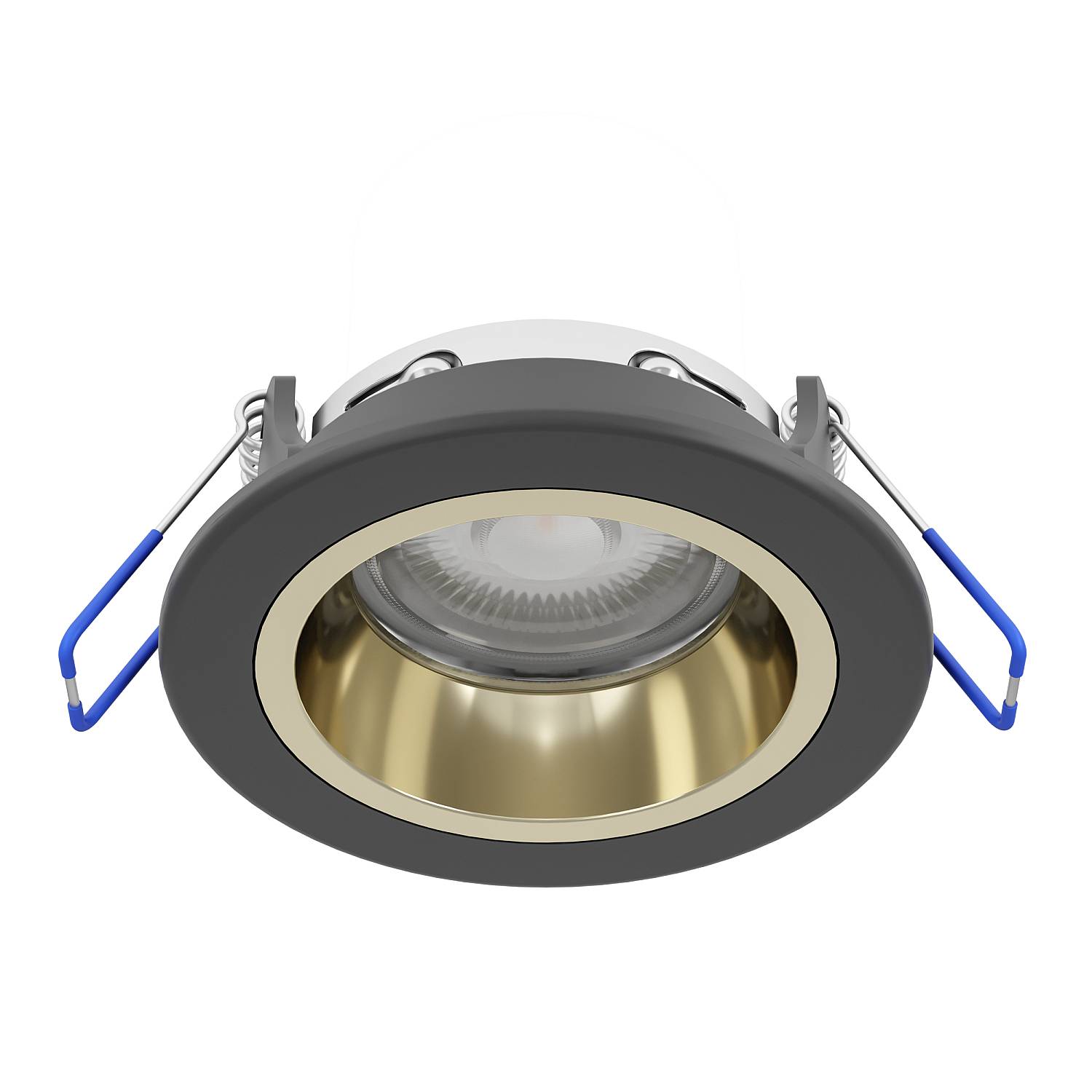 Faretto Incasso Moderno Yebra Plastiche Nere Led 4,8W 450Lm Ip44 902296
